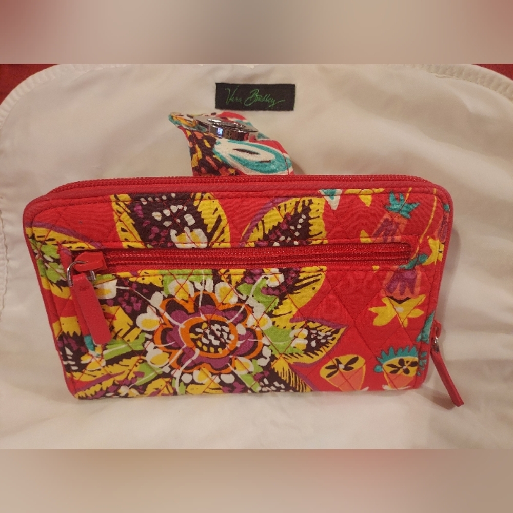 Vera Bradley Multicolor Floral Wallet - Picture 2 of 3